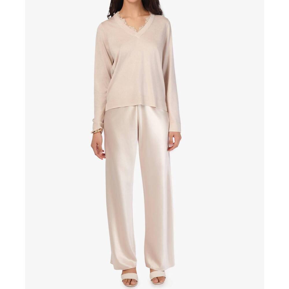 NEW CAMI NYC bristol mid rise pant in oat